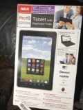RCA Pro10 Tablet with Keyboard Folio in Box
