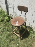 Vintage Metal industrial Chair
