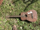 Antique Acoustic Guitar by Paramount Nice