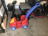 Child's Push Car Wagon Cart