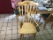 Vintage Tole Painted Rocking Chair Nice Quality
