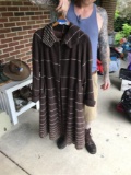 Unusual Antique Wool Long Jacket or Coat