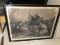 Departure of Pilgrim Fathers 19th c Lithograph