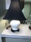 Vintage Lamp with White Ceramic Base