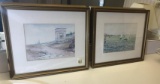 2 Watercolor Paintings - Adelaide Gilchrist - 1896