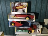 4 New Holland Tractor Accessories Toys in Boxes