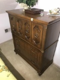Vintage Wooden Dresser or Bureau