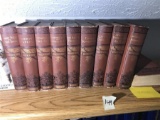 Set of 10 Volumes Books on Charles Dickens