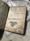 1621 Book First Second Books of Discipline etc