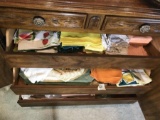 3 Drawers of Table Linens Etc Lot
