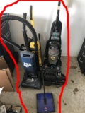 Group of 4 Vacuum Cleaners and a Sweeper