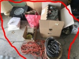 Group Lot Household Items, Extension Cord Etc