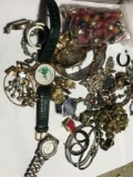 Lot of vintage costume jewelry