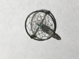 Sterling Silver Native American Dreamcatcher Pin