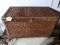 Large Sized Wicker Trunk or Blanket Chest