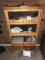 Oak Barrister Bookcase - 4 levels High