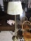 C. 1940 Floor Lamp with Glass shade