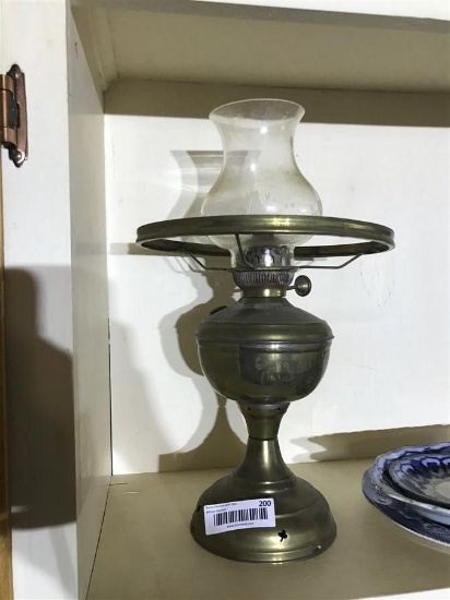 Antique Oil Lamp