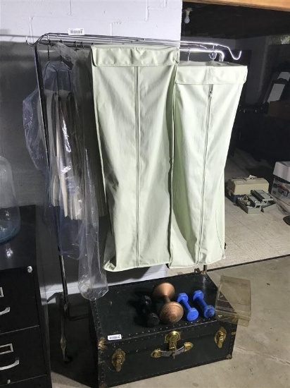 Clothing Rack with Bags