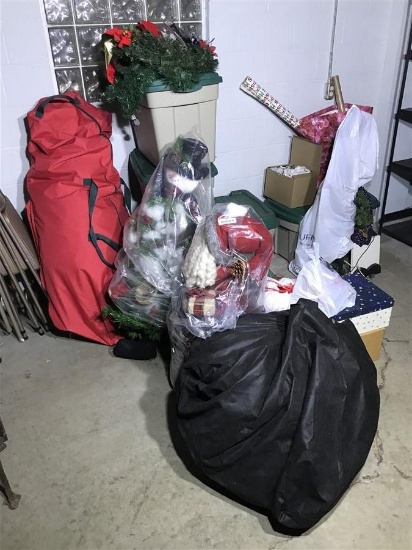 Large Lot Vintage Christmas Items