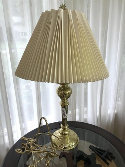 Vintage Brass Table Lamp
