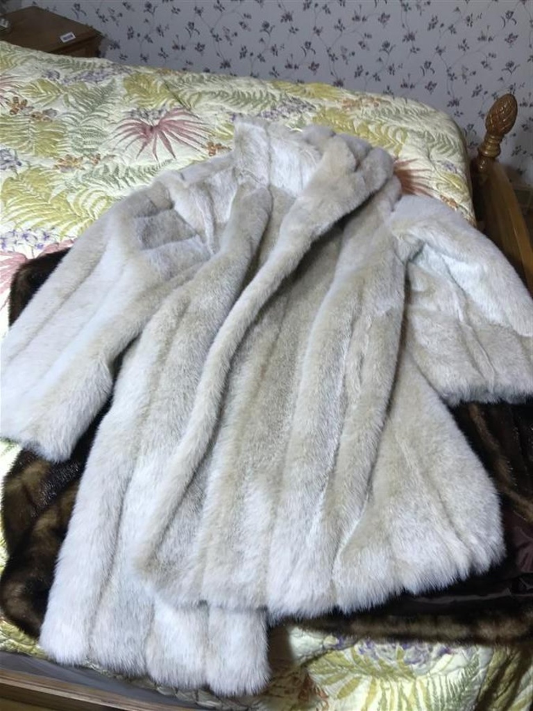 Faux Fur Coat by Terry Lewis Classic 