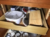 Drawer and cupboard contents lot