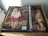 Banker's Box Full  of Playboy Magazines Late 1990s