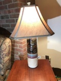 Decorative Lamp with Pottery Base