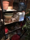 Items on shelf lot