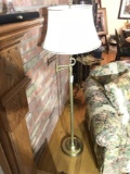 Vintage Brass Floor Lamp