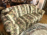 Nice Upholstered Floral Couch by Flexsteel