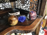 3 Antique Paperweights Including Bennington