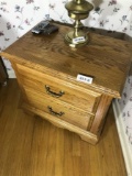 Vintage Oak Cochrane Furniture Nightsand