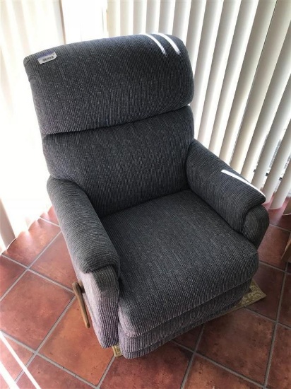 Vintage Fabric Recliner Chair