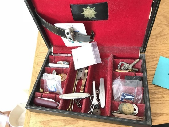 Jewelry Box and Contents Inc. Sterling Silver