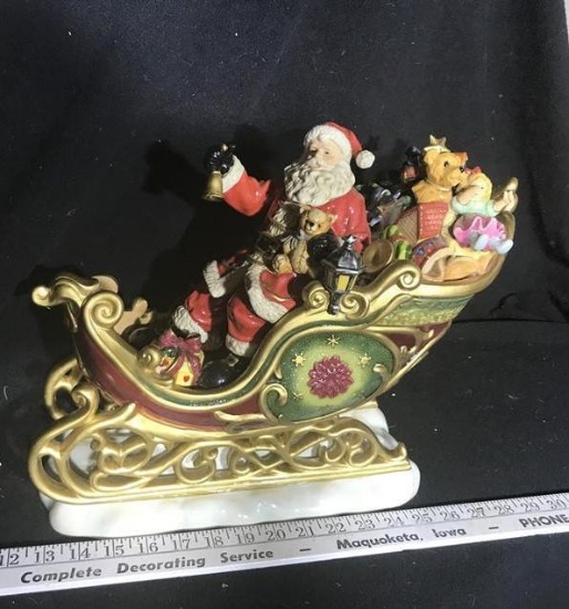 Large Ceramic Santa Claus decorative item