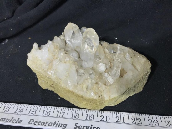 Large Geode Rock Crystals Piece