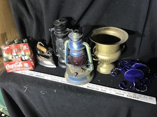 Group Lot Collectible Items Inc. 2 Lanterns