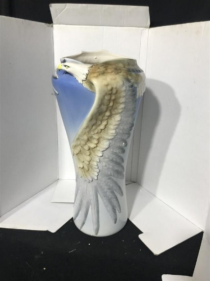 Vintage Collectible Franz Eagle Vase in Box