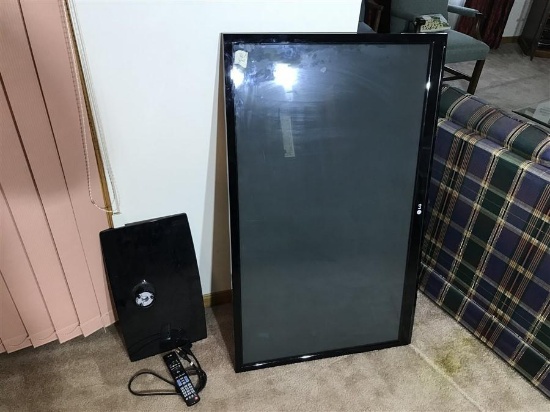 55" LG Television with Remote