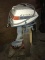 Evinrude 6hp Boat Motor with gas can