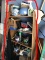 Shelf Lot of Garage items, tools