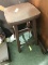 Antique Brown Painted Stool