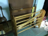 Two Wooden Quilt Racks