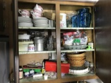 Contents of Cupboard Lot