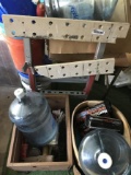 Group Lot assorted garage items inc. plumbing