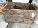 Atlas Powder Co High Explosives Box