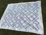 Vintage Hand Stitched Quilt