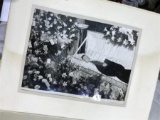 Antique Post Mortem Photograph of Man in Coffin
